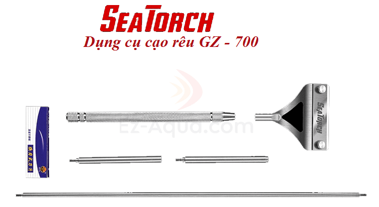 DỤNG CỤ CẠO RÊU BỂ CÁ GZ700 - SEATORCH