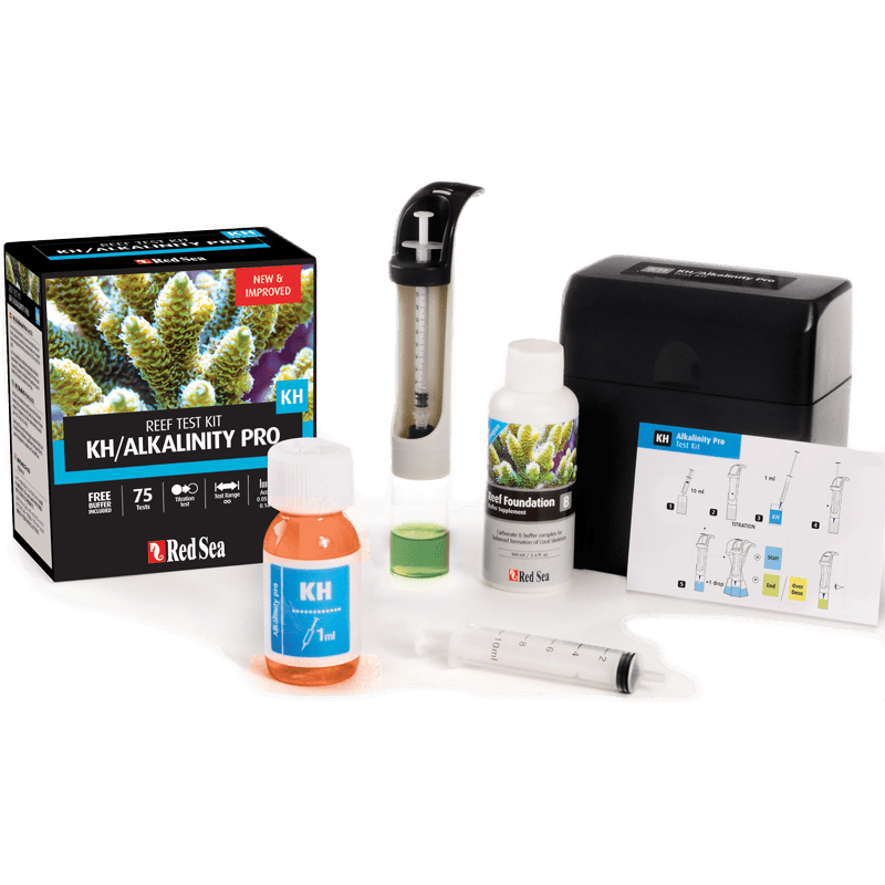 BỘ ĐO NỒNG ĐỘ KH/ALK - KH/ ALKALINITY PRO REEF TEST KIT | REDSEA