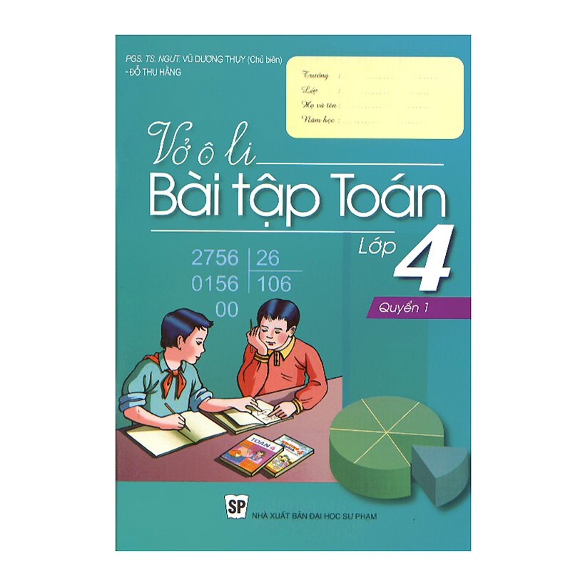 Vở Ô Li Bài Tập Toán Lớp 4 Quyển 1