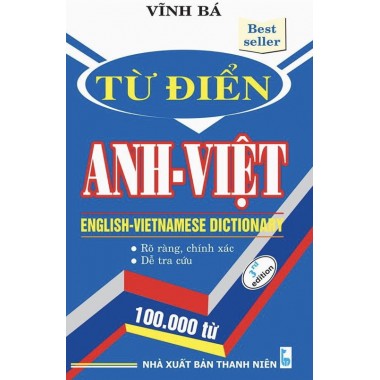 Từ điển Anh- Việt 100.000 từ