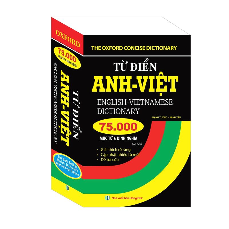 Từ điển Anh- Việt 75.000 từ