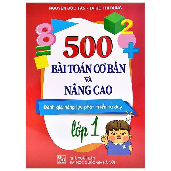 500 bài toán cơ bản và nâng cao lớp 1