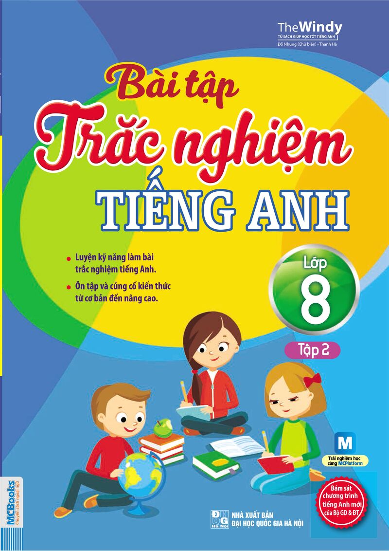 Bài tập trắc nghiệm tiếng anh lớp 8 tập 2