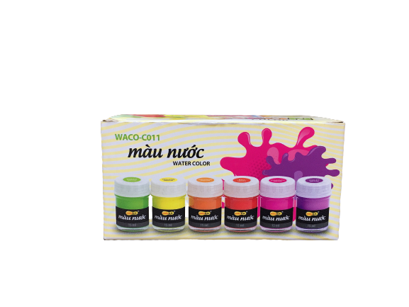 Màu nước neon WACO-C011 6 màu