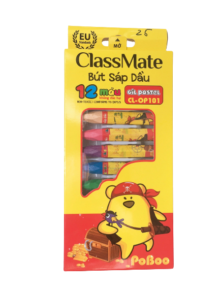 Bút sáp dầu Class Mate CL-OP101 12 màu