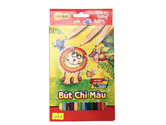 Bút chì màu Animals CP-C08 16 màu