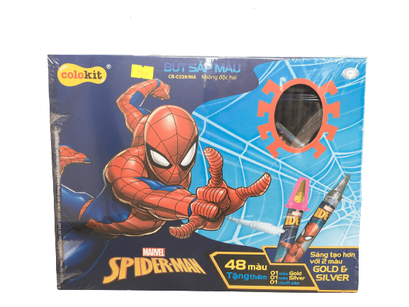 Bút sáp màu Spider- Man CR-C039/MA 50 màu