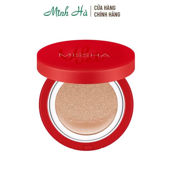 Phấn nước Missha Velvet Finish Cushion 15g giúp che phủ hoàn hảo