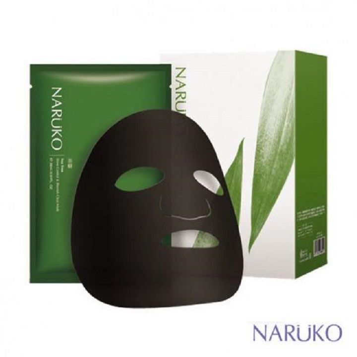 Mặt nạ tràm trà Naruko Tea Tree Shine Control & Blemish Clear Mask 25ml kiểm soát dầu mụn nhập khẩu Đài Loan