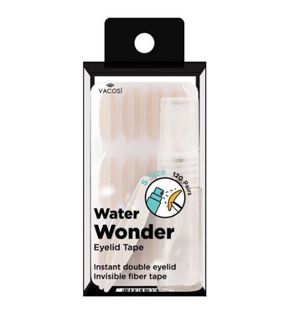 Miếng dán kích mí lưới (sử dụng nước) Vacosi Water Wonder Eyelid Tape 120 cặp dễ sử dụng tự nhiên