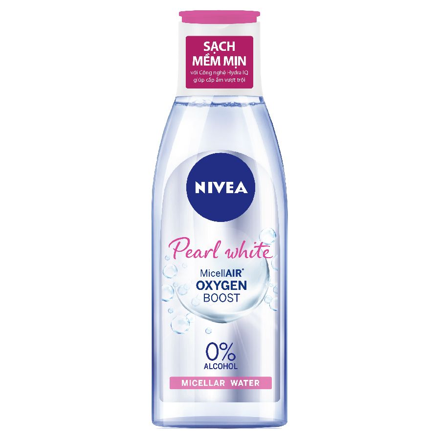 Nước tẩy trang Nivea MicellAIR Oxygen Boost 200ml giúp làm sạch sâu bề mặt da