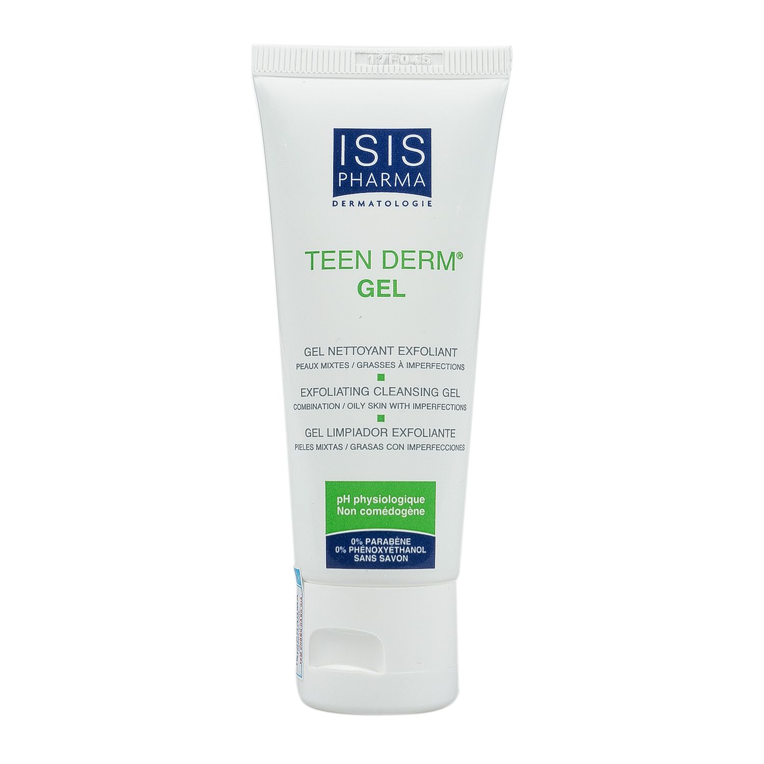 Sữa rửa mặt ISIS Pharma Teen Derm Gel 40/150ml giảm nhờn và giảm mụn