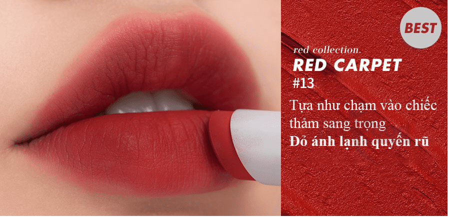 Son lì Romand Zero Gram Matte Lipstick 4g mềm mịn tự nhiên