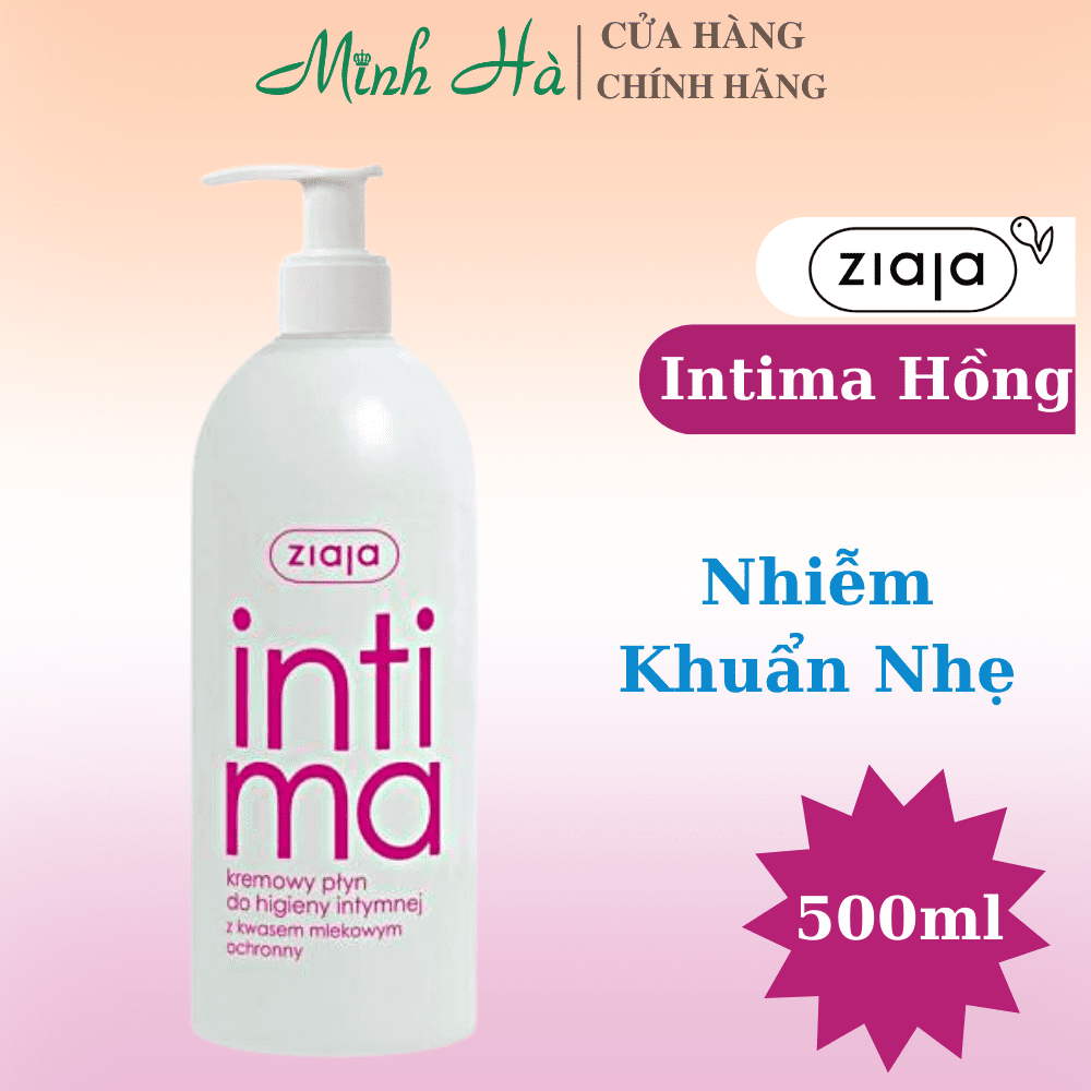 Dung dịch vệ sinh phụ nữ Intima 200/500ml làm sạch, kháng khuẩn, duy trì pH sinh lý tự nhiên