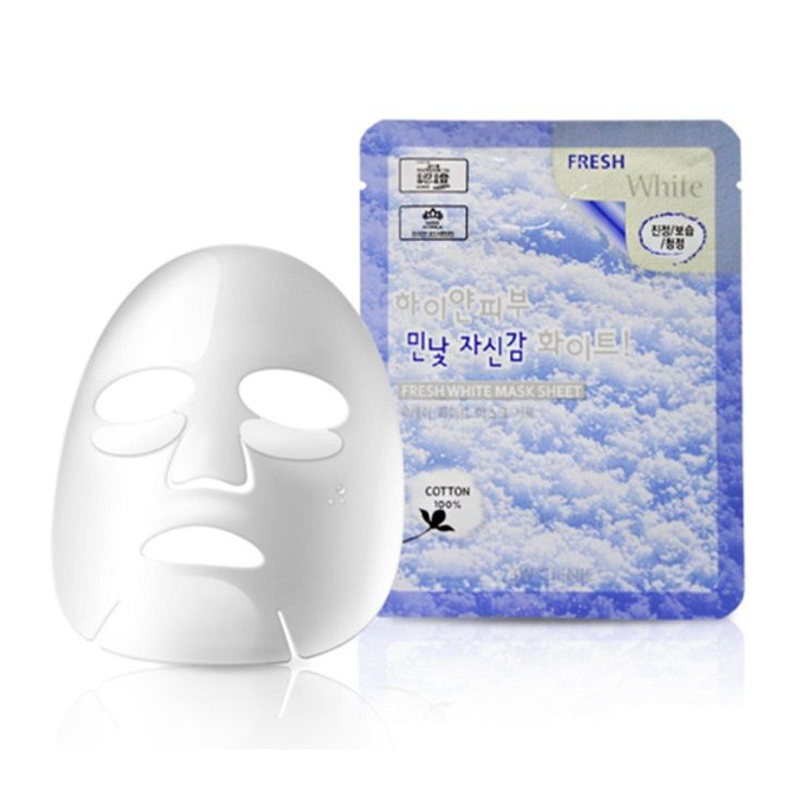 Mặt nạ giấy 3W Clinic Fresh Mask Sheet 23ml cung cấp độ ẩm dưỡng chất chuyên sâu