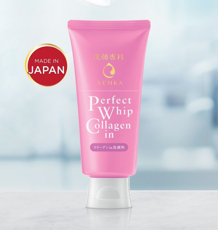 Sữa rửa mặt Senka Perfect Whip Cleansing Foam Nhật Bản 100g sạch sâu sáng mịn