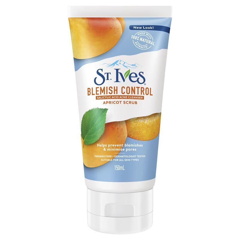 Sữa rửa mặt St.ives 170g tẩy tế bào chết giúp da trở nên sáng bóng và mịn màng
