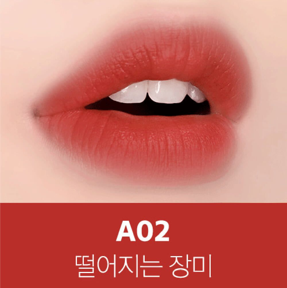 Son kem lì Black rouge AirFit Velvet 10g full version cho lớp môi mềm mịn