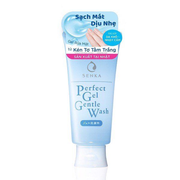 Sữa rửa mặt Senka Perfect Whip Cleansing Foam Nhật Bản 100g sạch sâu sáng mịn
