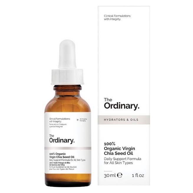 Serum dầu hạt chia The Ordinary 100% Organic Virgin Chia Seed Oil 30ml dùng cho cả da và tóc