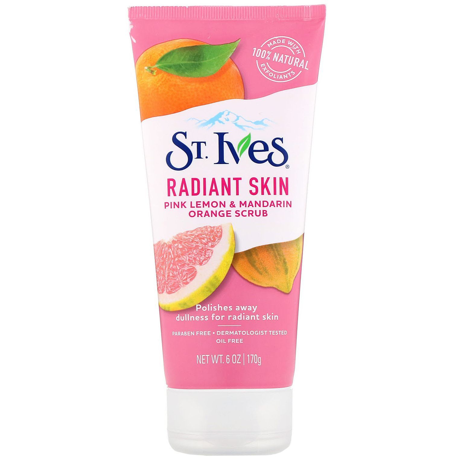 Sữa rửa mặt St.ives 170g tẩy tế bào chết giúp da trở nên sáng bóng và mịn màng