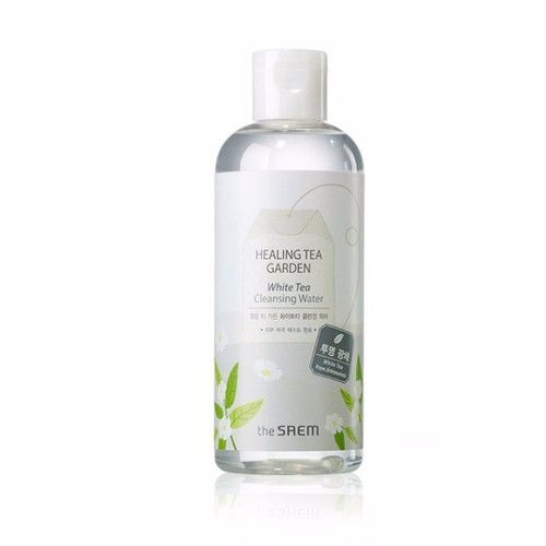 Nước tẩy trang The Saem Healing Tea Garden Cleansing Water 300ml dịu nhẹ, sạch sâu