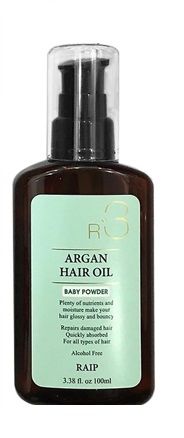 Tinh dầu dưỡng tóc Argan Hair Oil RAIP 100ml cấp ẩm, phục hồi hư tổn