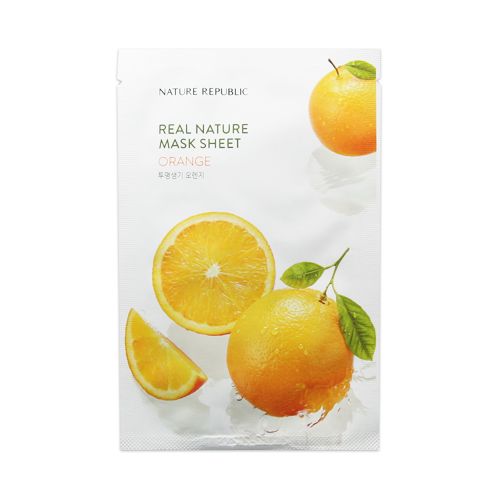 Mặt nạ Nature Republic Real Nature Mask Sheet 23ml dưỡng ẩm và dưỡng trắng da mùi thơm dễ chịu
