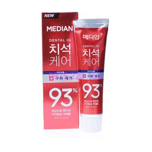 Kem đánh răng Median Dental IQ 93% (87% mẫu mới) Hàn Quốc 120g các loại nhiều công dụng