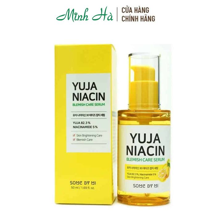 Serum Some By Mi Yuja Niacin Blemish Care 50ml hỗ trợ sáng da mờ vết thâm