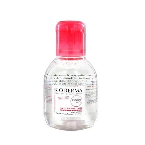 Nước tẩy trang Bioderma Sebium H2O & Crealine H2O Micelle Solution 500ml tẩy sạch sâu làm dịu da bị tổn thương