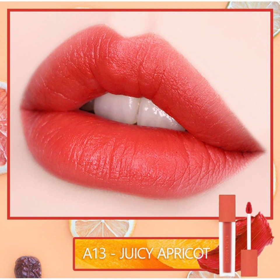 Son kem lì Black rouge AirFit Velvet 10g full version cho lớp môi mềm mịn