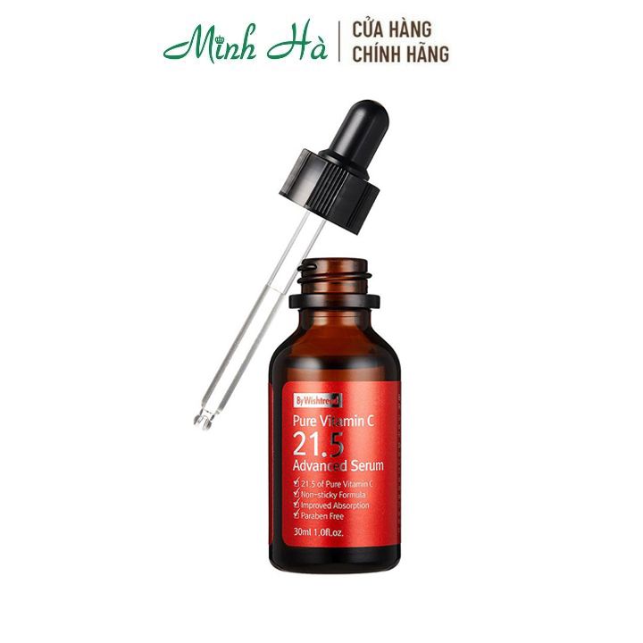 Serum By Wishtrend Pure Vitamin C 21.5 Advanced Serum 30ml dưỡng trắng làm đều màu da