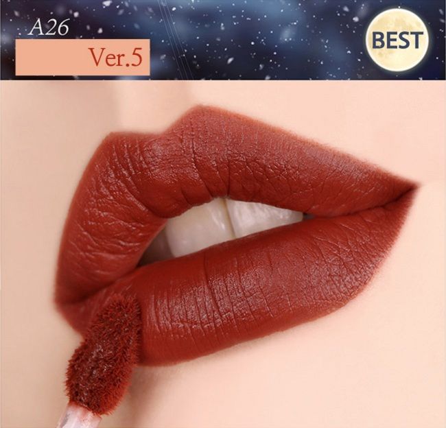 Son kem lì Black rouge AirFit Velvet 10g full version cho lớp môi mềm mịn