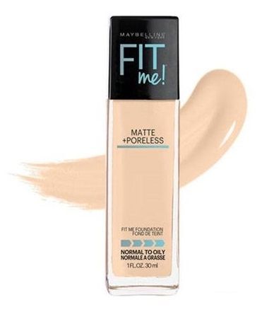 Kem nền Maybelline Fit Me Matte Poreless Foundation 30ml kiềm dầu che phủ cho da