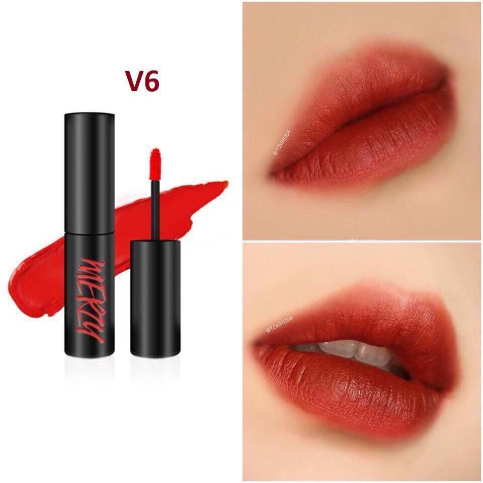 Son kem lì Merzy Another Me The First Velvet Tint 4.5g chất son mềm mại lâu trôi
