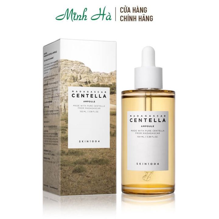 Serum rau má Skin1004 Madagascar Centella Ampoule 55/100ml hỗ trợ giảm mụn, phục hồi da