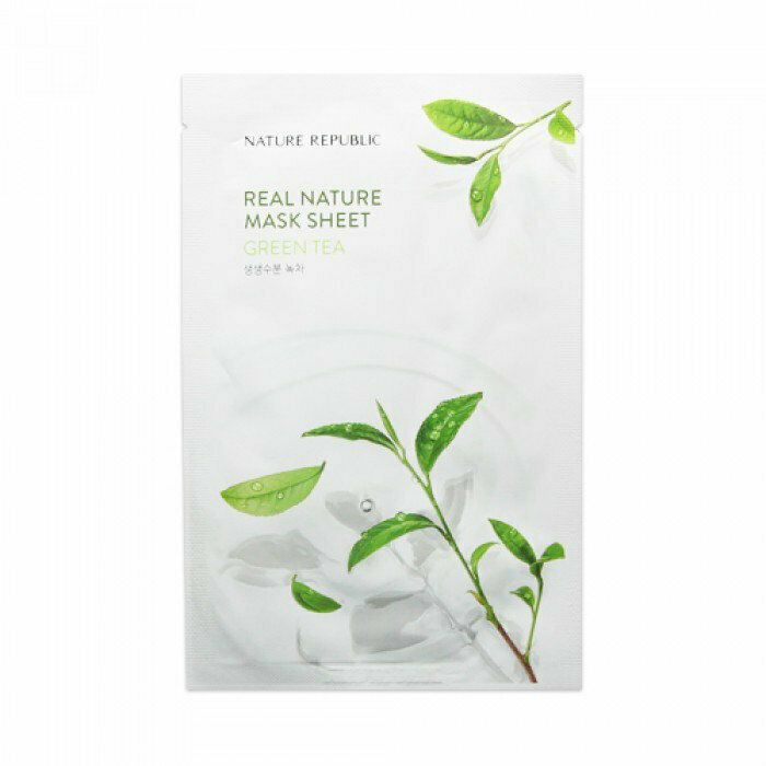 Mặt nạ Nature Republic Real Nature Mask Sheet 23ml dưỡng ẩm và dưỡng trắng da mùi thơm dễ chịu