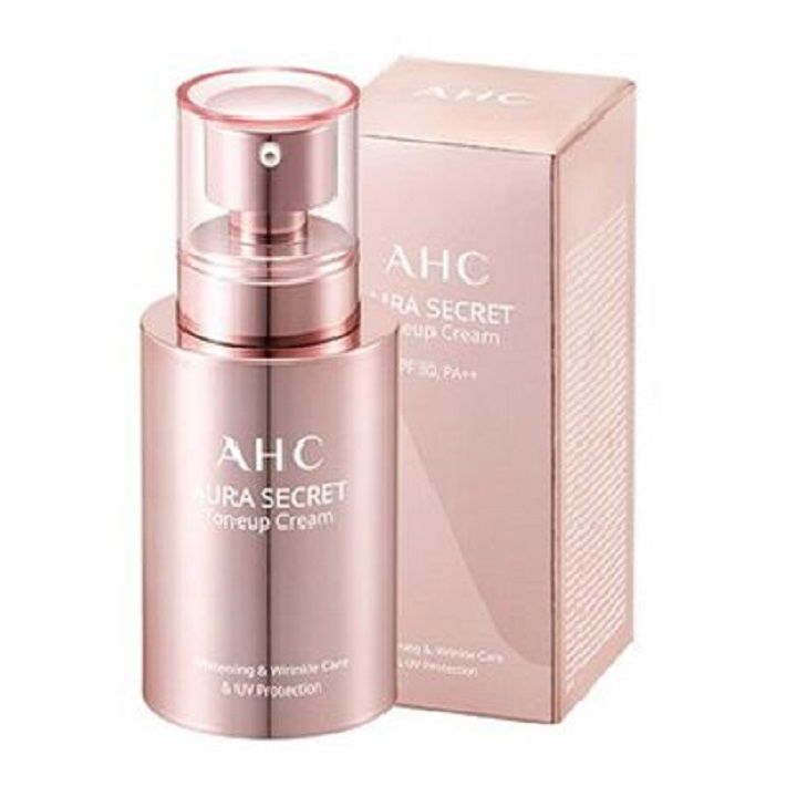 Kem dưỡng trắng da AHC Aura Secret Tone Up Cream 50g nâng tông ngăn ngừa lão hóa