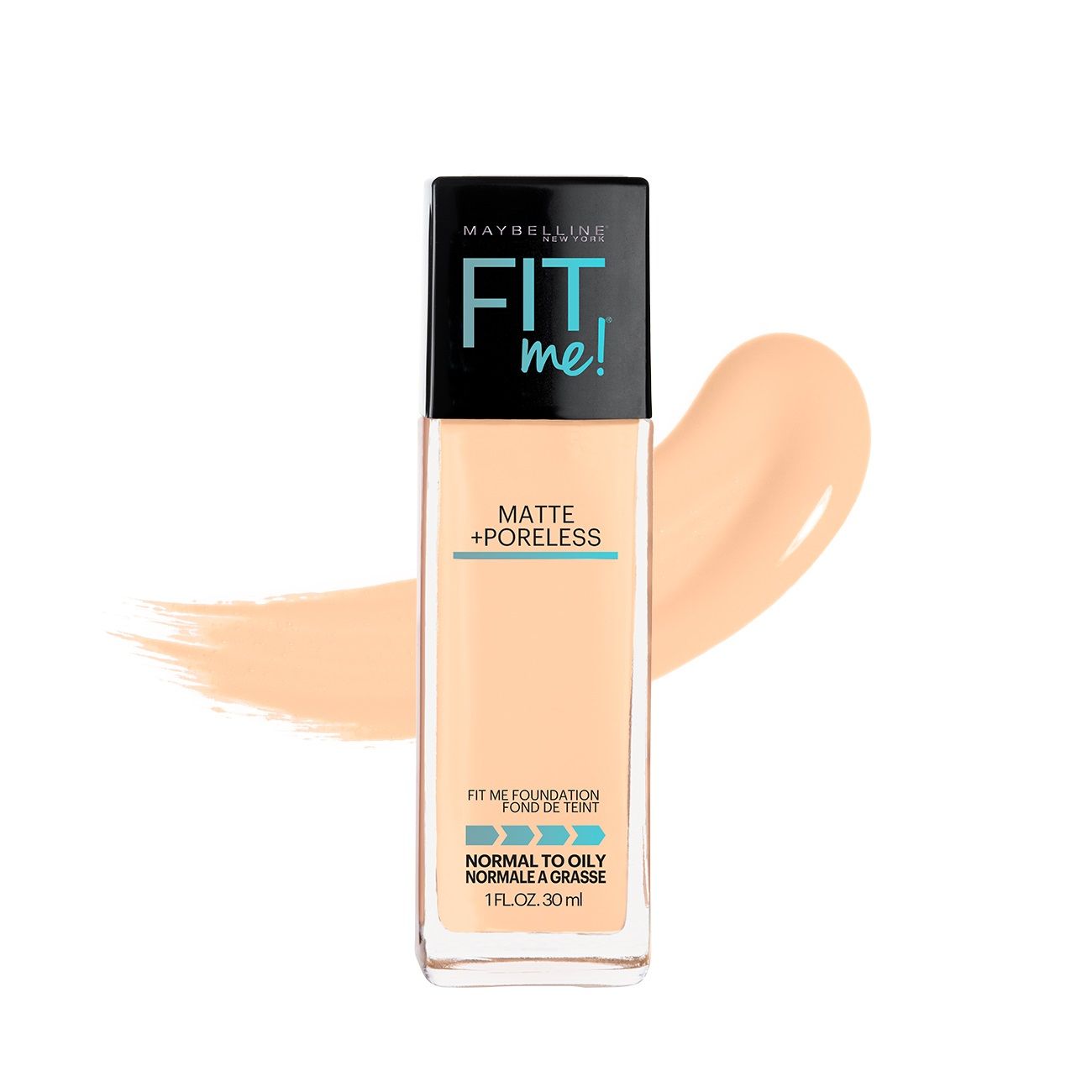 Kem nền Maybelline Fit Me Matte Poreless Foundation 30ml kiềm dầu che phủ cho da