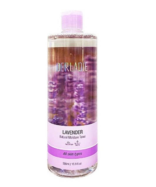 Nước hoa hồng Derladie Toner 500ml dành cho mọi loại da khô, dầu mụn, nhạy cảm