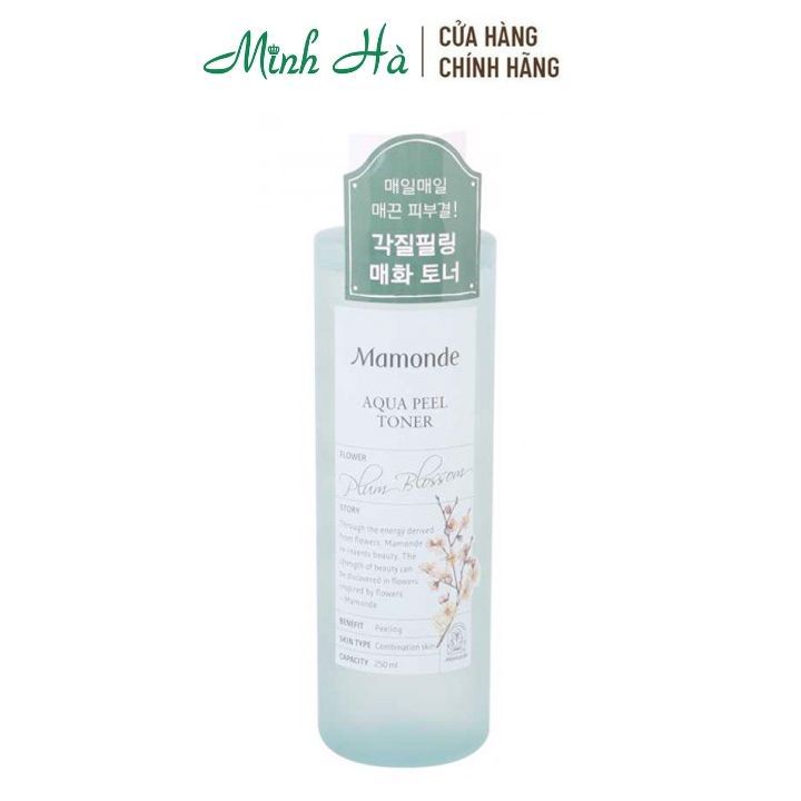 Nước hoa hồng Mamonde 250ml giúp dưỡng ẩm và cân bằng da