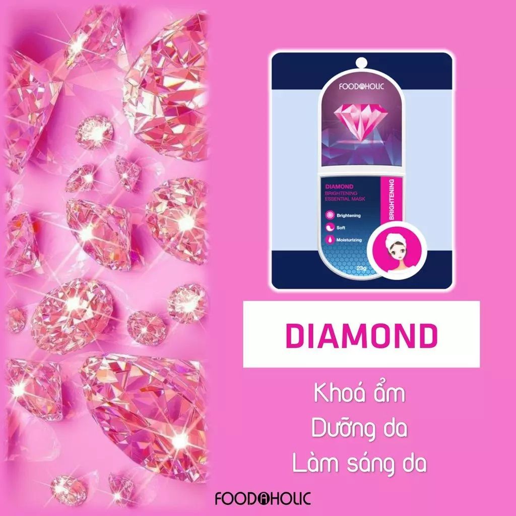Mặt nạ Foodaholic Essential Mask 23g các loại nhiều dưỡng chất giữ ẩm và tái tạo làn da