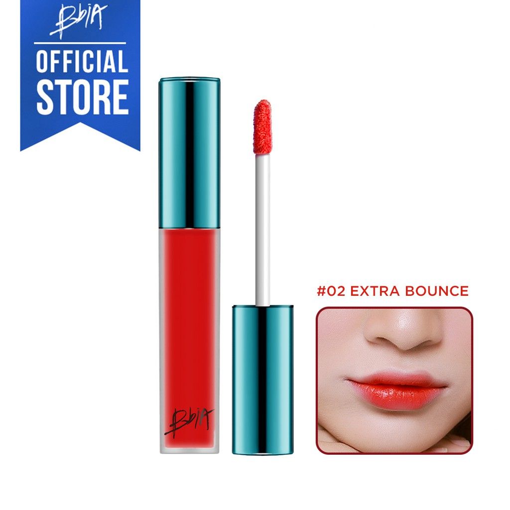 Son kem lì BBIA Last Velvet Lip Tint Version 1 5g lên môi mướt mịn bền màu