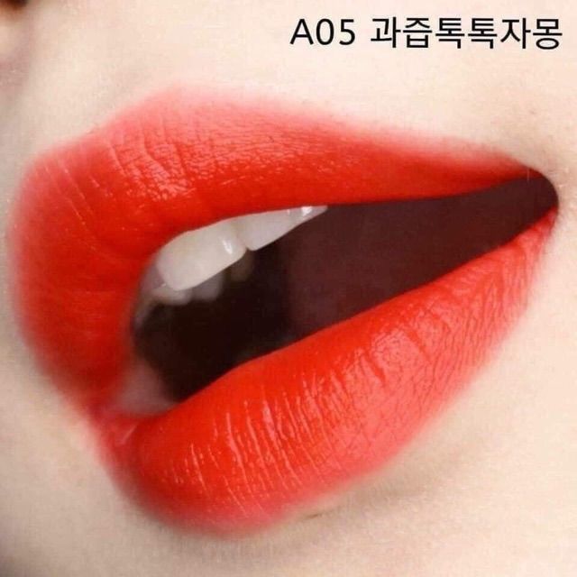 Son kem lì Black rouge AirFit Velvet 10g full version cho lớp môi mềm mịn