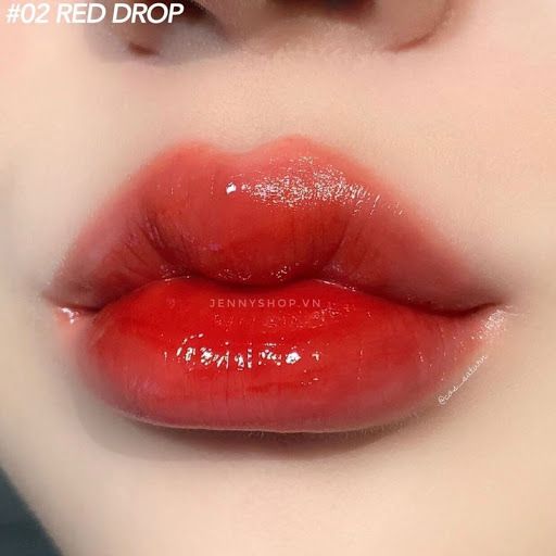 Son tint nước Romand Glasting Water Tint 4g siêu lì lâu trôi
