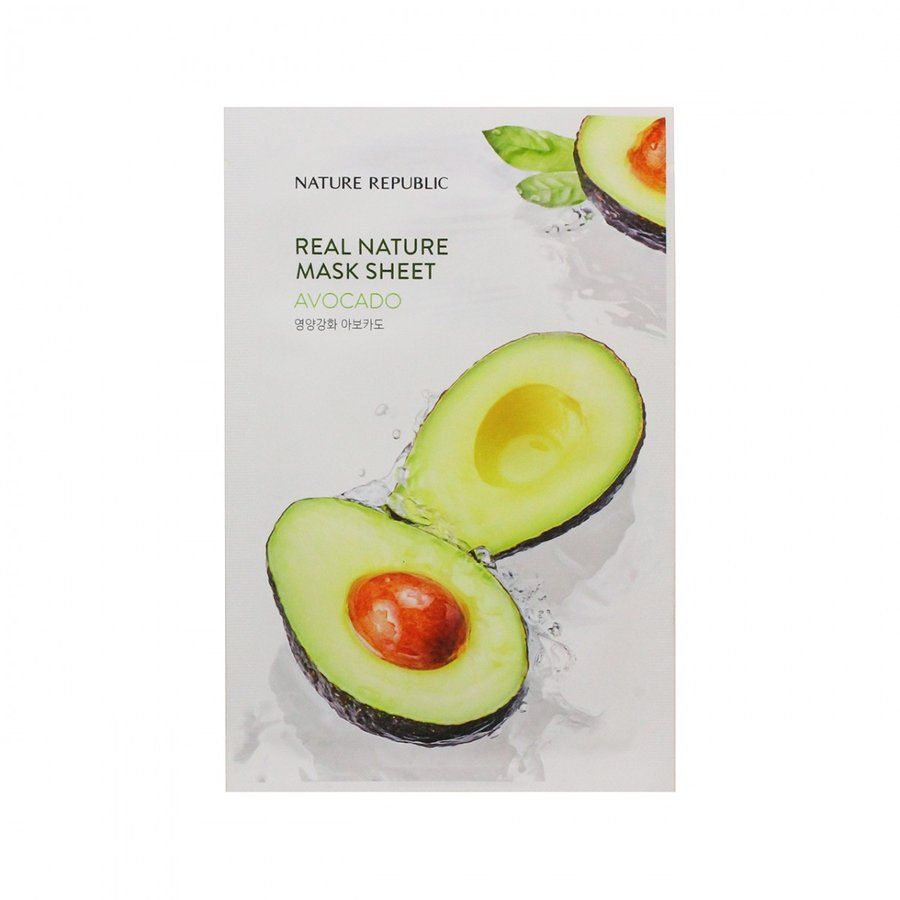 Mặt nạ Nature Republic Real Nature Mask Sheet 23ml dưỡng ẩm và dưỡng trắng da mùi thơm dễ chịu