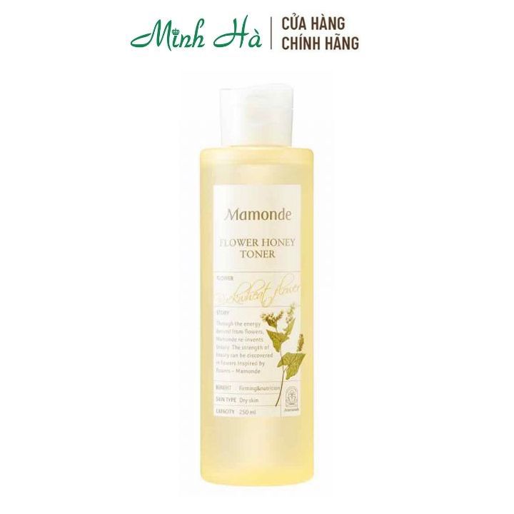 Nước hoa hồng Mamonde 250ml giúp dưỡng ẩm và cân bằng da