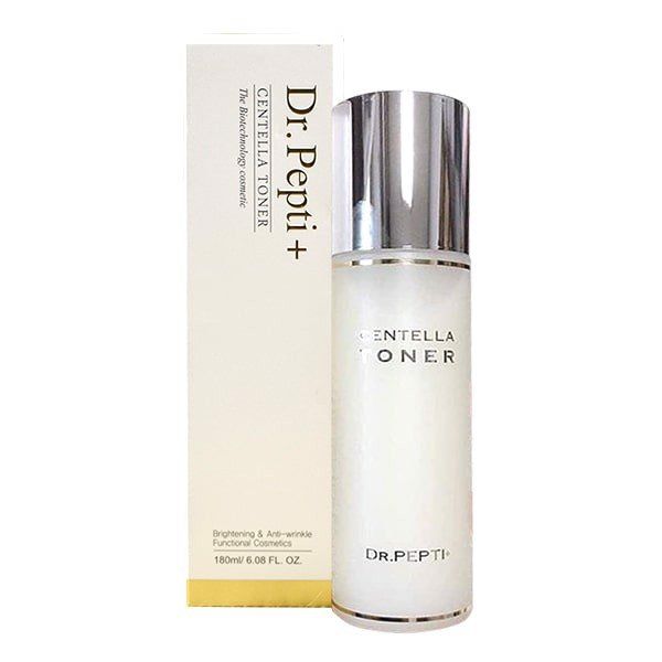 Nước hoa hồng DR.PEPTI+ Centella Asiatica 180ml cấp ẩm giúp da mượt mà sáng bóng