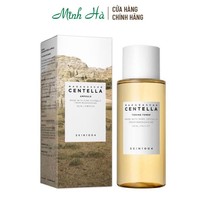Nước hoa hồng Skin1004 Madagascar Centella Toning Toner 210ml cung cấp độ ẩm cho da loại bỏ được chất nhờn, bụi bẩn